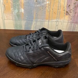 DIADORA  Brazil Sala Turf Soccer Shoe Black Mens 6.5